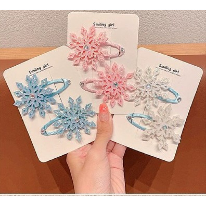 Mini Snowflake Clips XMAS Snowflake Clip 01 - Xmas