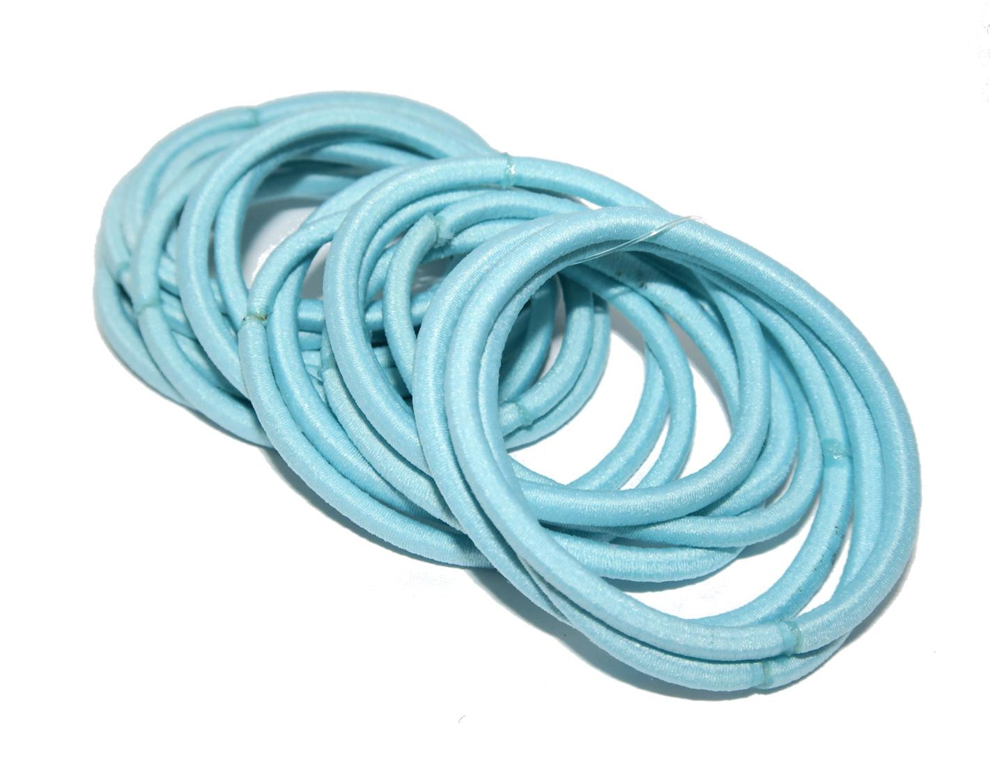 5. Knotted Hair Ties in Royal Blue - wide 3