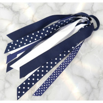 Navy Blue Pony Streamer