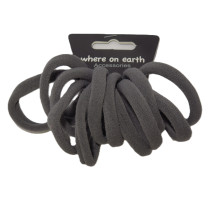 Large Soft Tie Dark Gray