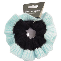 Knitted Scrunchies 2 Colours