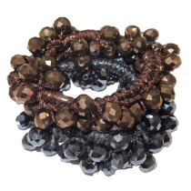 Crystal Beads Scrunchies
