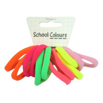 Pink Soft Hair Tie - Pack of 12