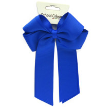 Royal Blue Cheer Bow
