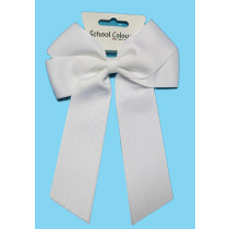 White Cheer Bow
