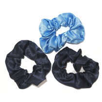 Scrunchie 3 Pack Navy Sky