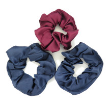 Scrunchie 3 Pack Navy Maroon