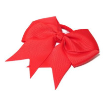 Large Grosgrain Bow Red