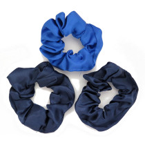 Scrunchie 3 Pack Navy Royal 