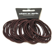 Extra Thin Tie 30 Pack Brown