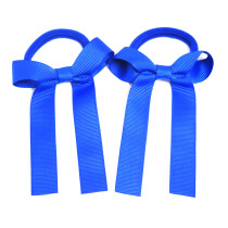 Royal Blue Pony Bows - Pack of 2 