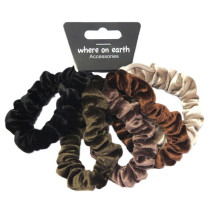 Scrunchies Velvet 5pcs