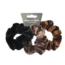 Scrunchies Velvet MD 3pcs
