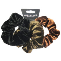 Scrunchies Velvet LG 3pcs