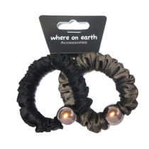 Scrunchies 2pcs Pearl