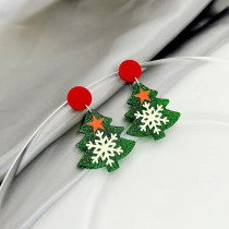 Snow Tree Earrings