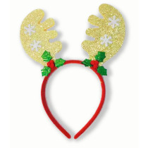 XMAS Gold Antler Hairband