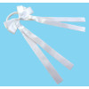 White Sports Bow Tie